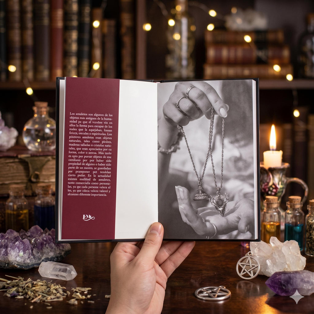 Libro "El Poder de los Amuletos": Guía de Magia, Rituales y Talismanes