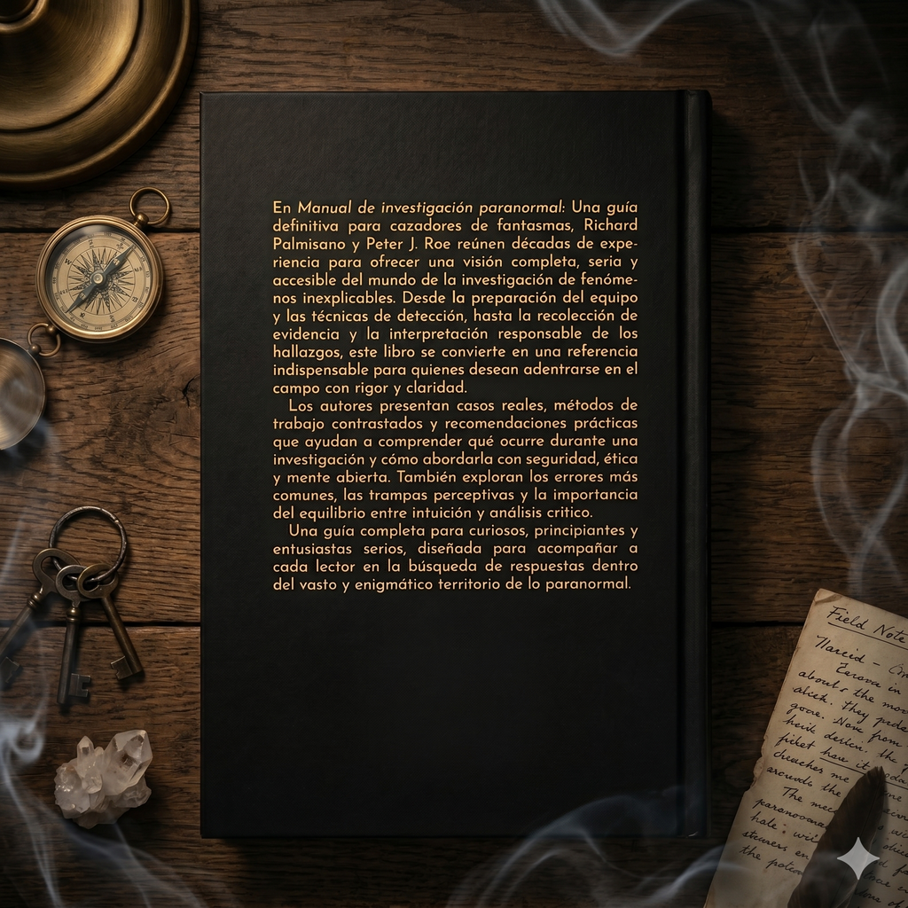 Manual De Investigación Paranormal - Guía Definitiva Para Cazadores De Fantasmas