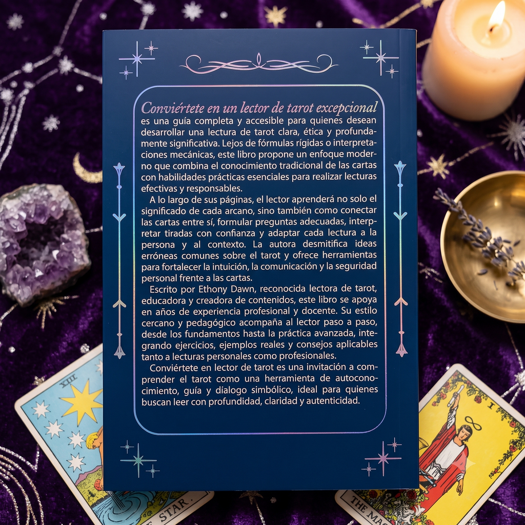 Libro: Conviértete en un Lector de Tarot Excepcional – Ethony Dawn
