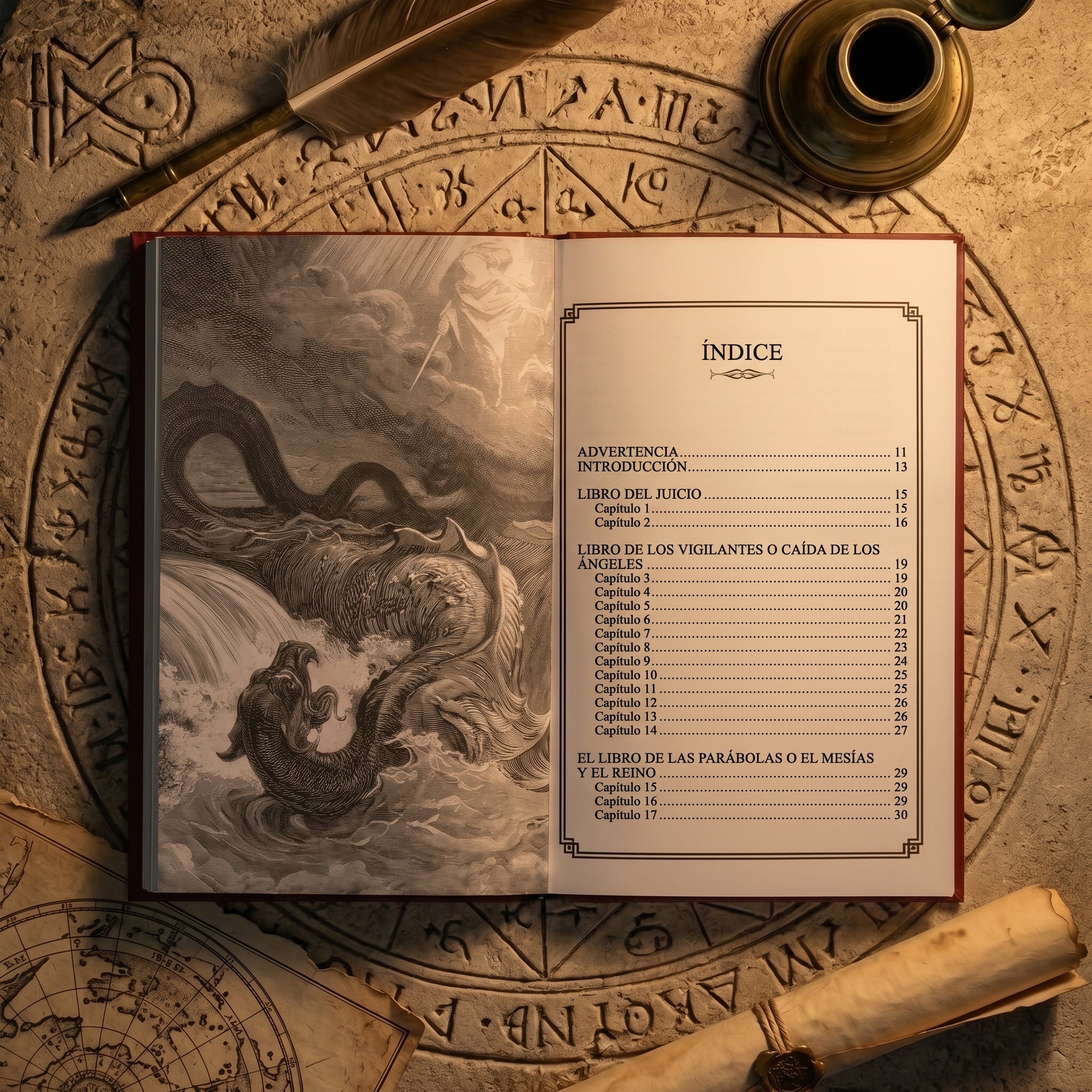 El Libro de Enoch: Ángeles Caídos, Nephilim, Sabiduría Ancestral y los secretos y misterios que ocultaron de la historia.