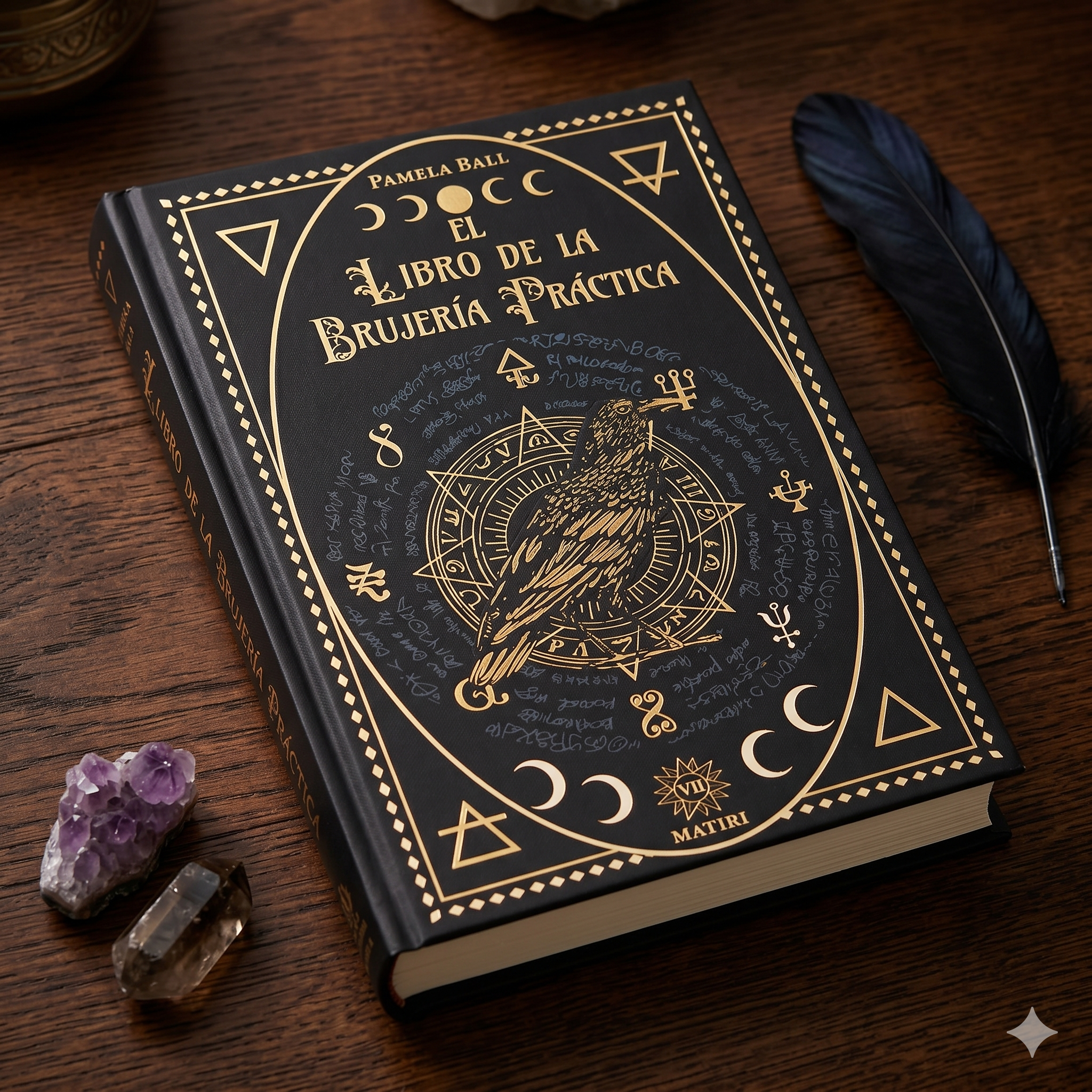 El Libro De La Brujería Práctica - Pamela Ball | Guía De Magia, Hechizos Y Rituales
