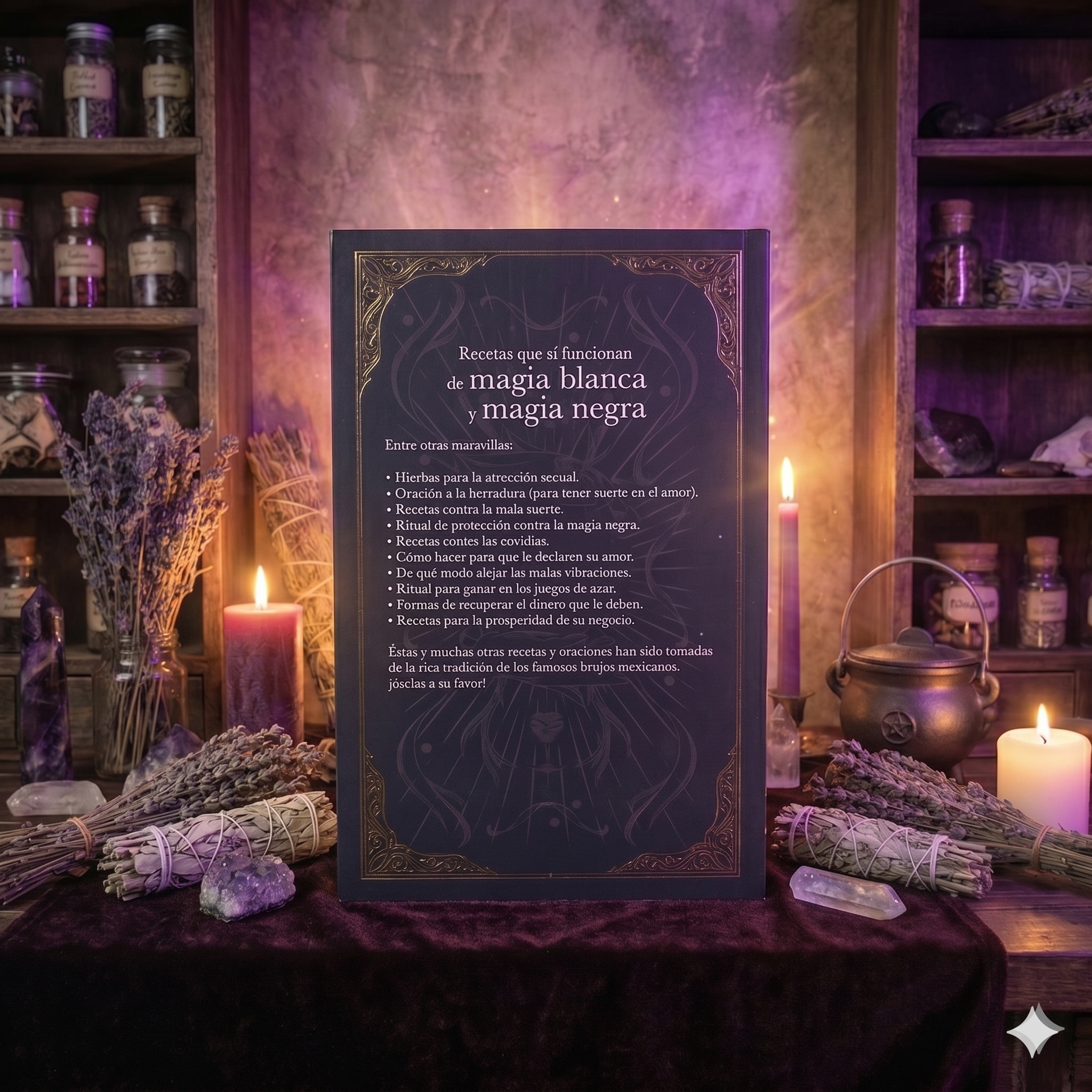 Magia Blanca y Magia Negra: Secretos de Luz y Sombra, Recetas de Magia que Sí Funcionan