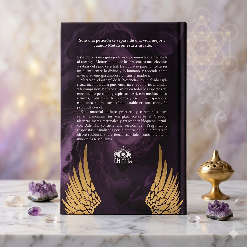 Libro Metatrón: Guía para Invocar al Arcángel de la Presencia Divina - Rose Vanden Eynden