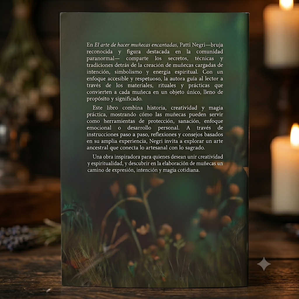 Libro El Arte de Hacer Muñecas Encantadas - Patti Negri | Magia Práctica y Protección