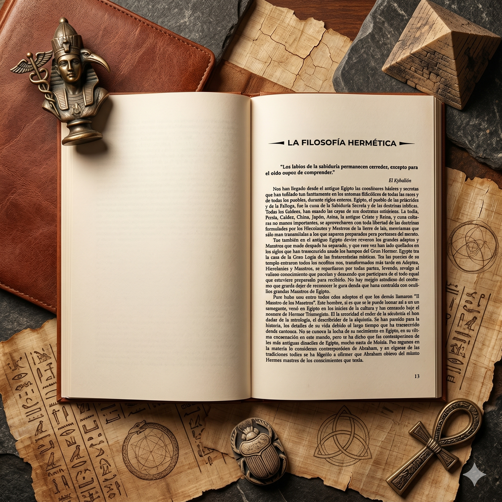 El Kybalión: Sabiduría Antigua, Alquimia Mental y los 7 Principios del Universo | La Llave Maestra del Universo