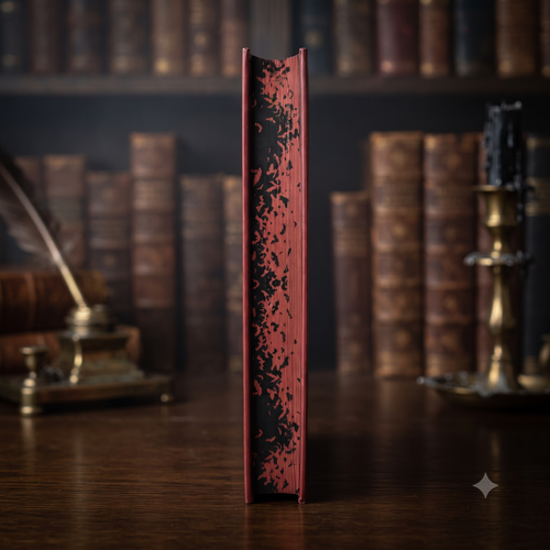 Drácula de Bram Stoker - Edición Coleccionista Ilustrada a color | Terror Gótico con Bordes Decorados