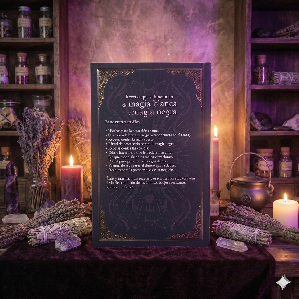 Magia Blanca y Magia Negra: Secretos de Luz y Sombra, Recetas de Magia que Sí Funcionan