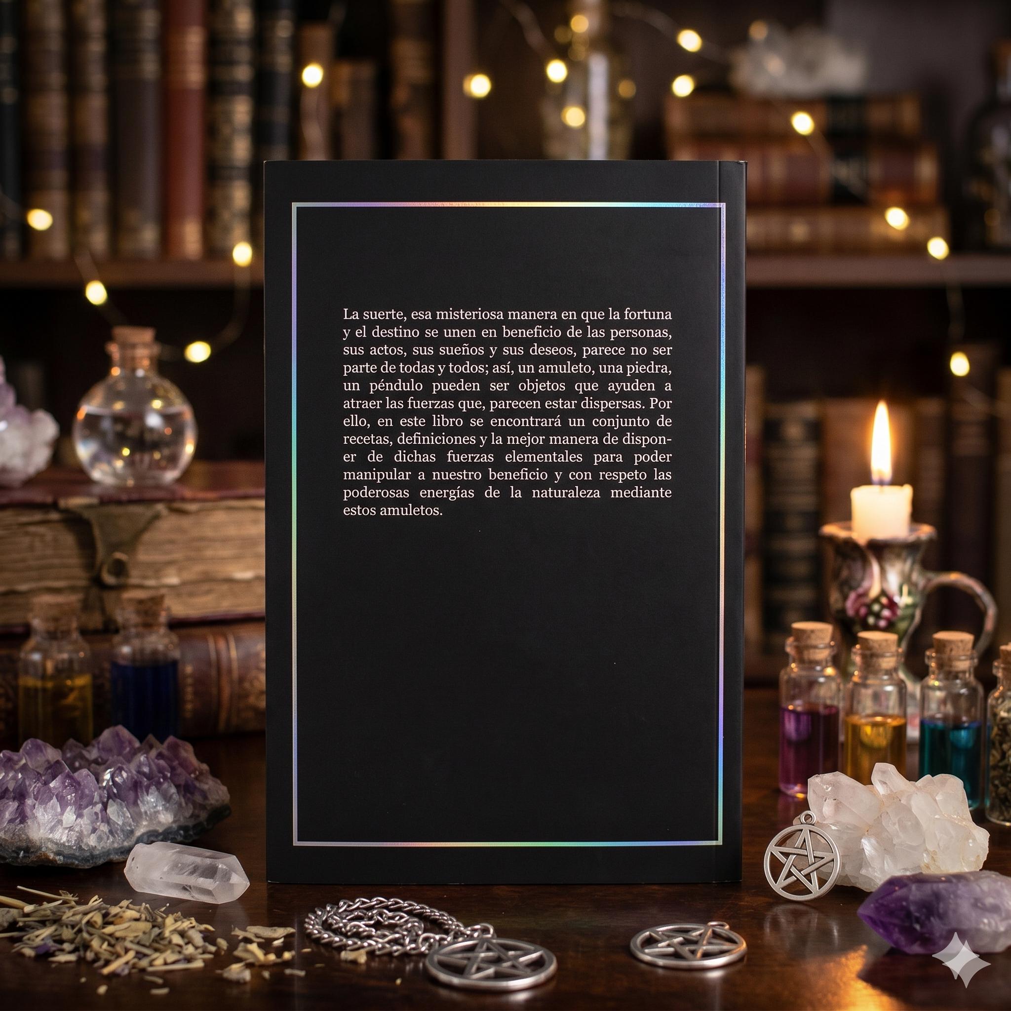Libro "El Poder de los Amuletos": Guía de Magia, Rituales y Talismanes