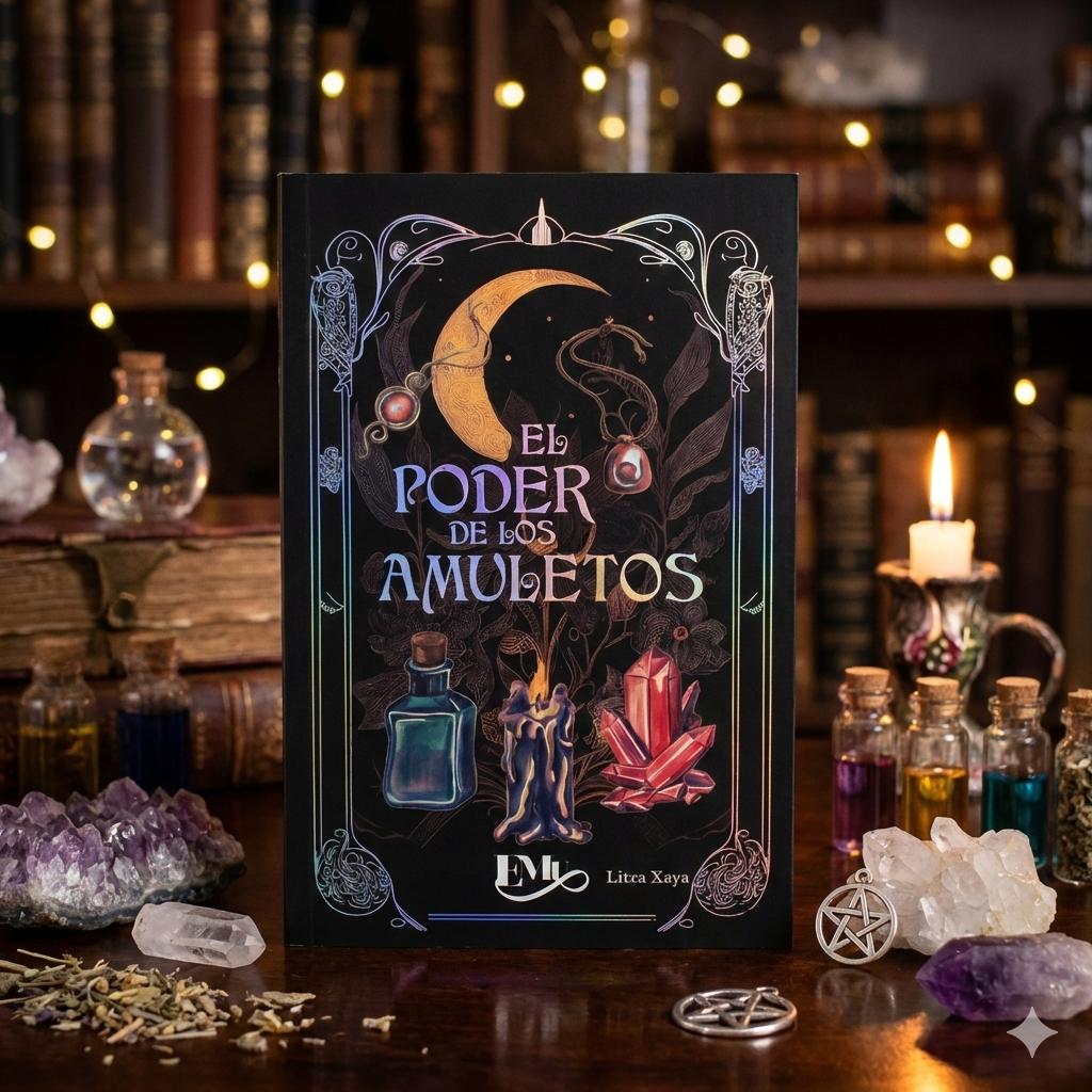 Libro "El Poder de los Amuletos": Guía de Magia, Rituales y Talismanes