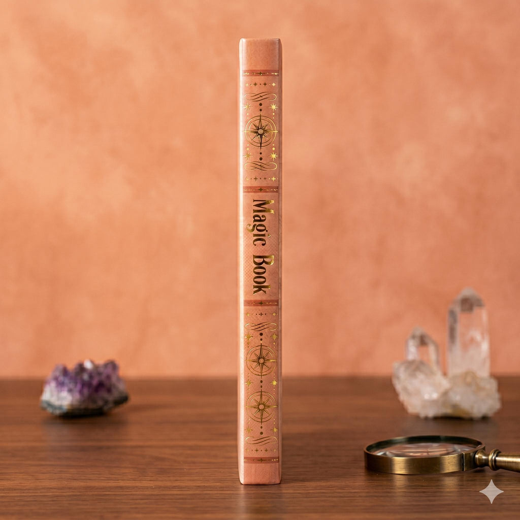"Magic Book": Libreta Mágica Estilo Grimorio Vintage | Diario Esotérico, Astral y Tarot