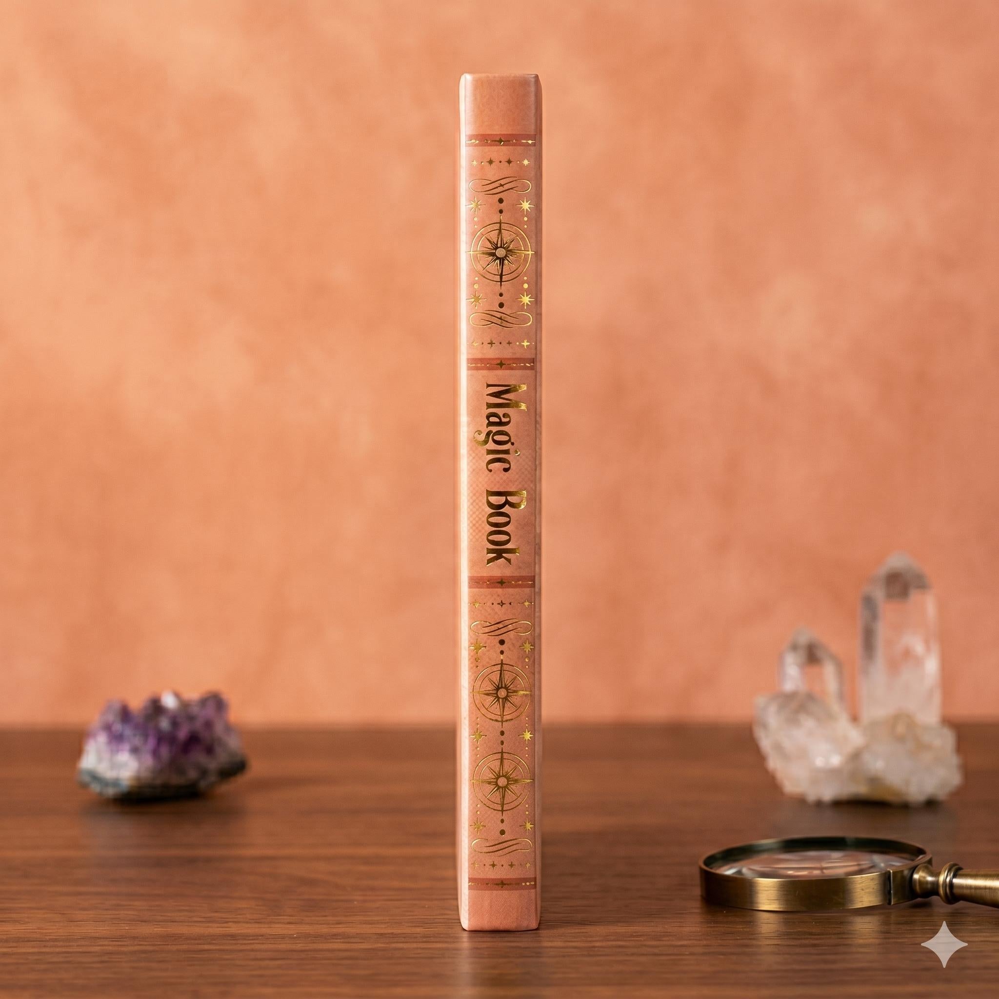 "Magic Book": Libreta Mágica Estilo Grimorio Vintage | Diario Esotérico, Astral y Tarot